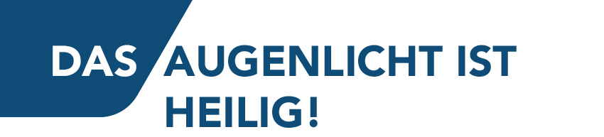 Glaukom-Vorsorge weil das eigene Augenlicht heilig ist