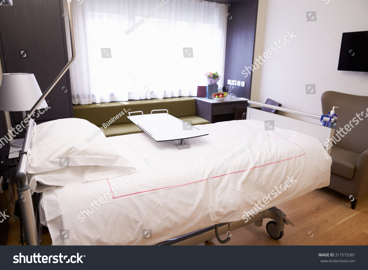 Der Unterschied Privat Gesetzlich Stock Photo Empty Patient